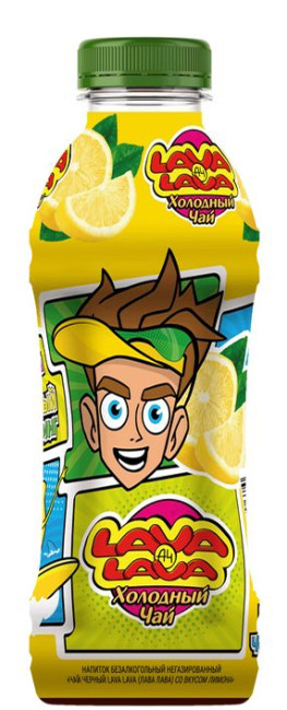 detail Ledový čaj Limonový Surfing 0,5 l Lava Lava