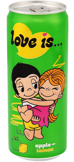 detail Sycený nápoj s příchutí citron jablko 0,33L Love is...