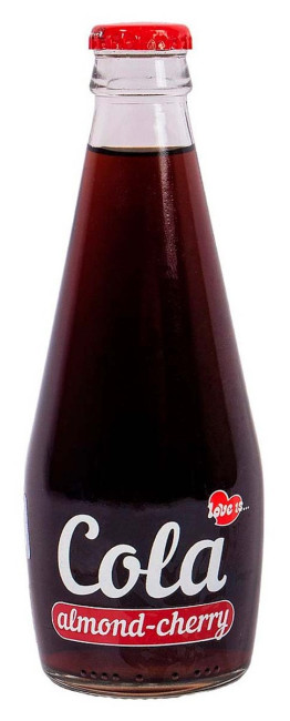 detail Sycený nápoj Cola s příchutí mandle a třešně 0,3L Love is...