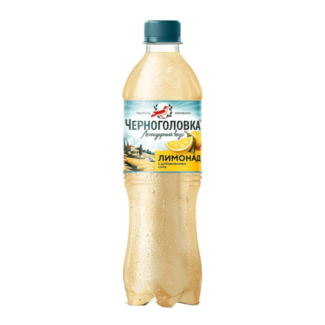 detail Limonáda 0,5 l Černogolovka (plast)