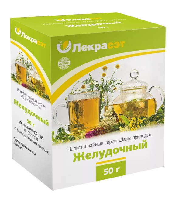 detail Bylinná směs Žaludeční 50g Lekraset