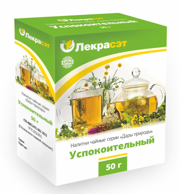 detail Bylinná směs Uklidňující 50g Lekraset