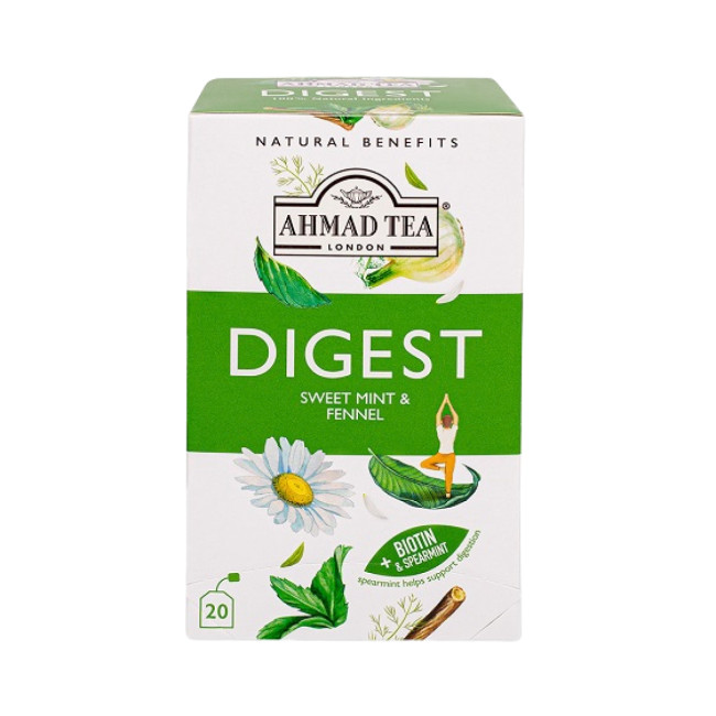 detail Bylinný čaj Digest 20×1,5 g Ahmad Tea