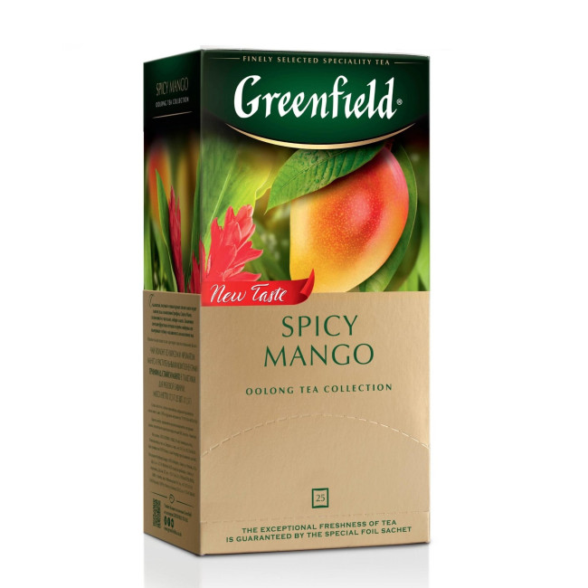 detail Čaj oolong Spicy Mango 25*1,5g Greenfield
