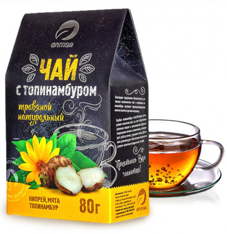 detail Bylinný čaj s topinamburem 80g Alteja