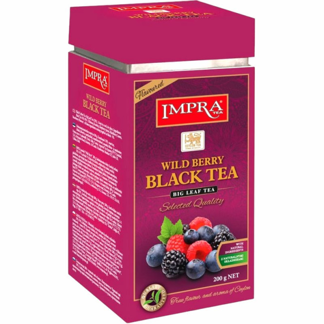 detail Černý čaj Weldbeery 200g IMPRA