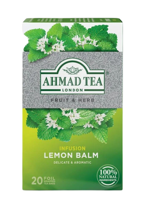 detail Bylinkový čaj Lemon Balm 30?g 20×1,5g Ahmad Tea