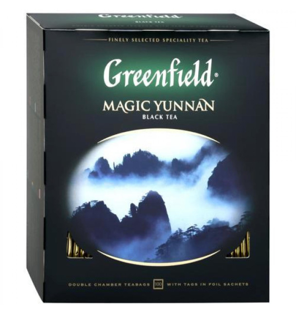 detail Černý čaj Magic Yunnan 100×1,5 g Greenfield
