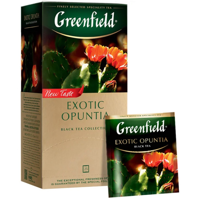 detail Čaj černý Exotic Opuntia 37,5g (25×1,5g) Greenfield