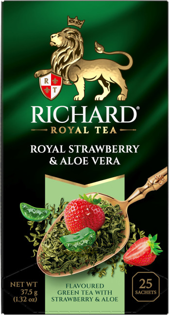 detail Čaj Royal Strawberry & Aloe Vera 25×1,5g Richard