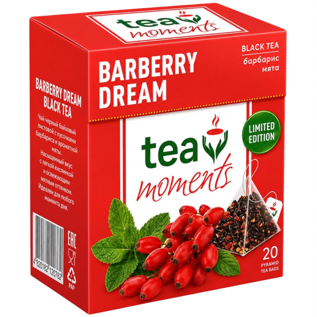 detail Čaj Barberry Dream 36g 20×1,8g Tea Moments