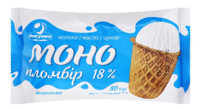 detail Zmrzlina plombier Mono 80g Lasunka