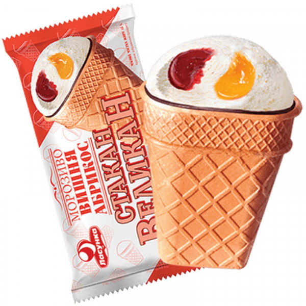 detail Zmrzlina Cherry Merunka Stakan Velikan Lasunka100g Lasunka