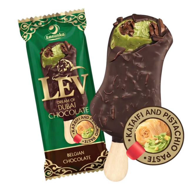 detail Zmrzlina Dubajská čokoláda Lev 90?g Lasunka