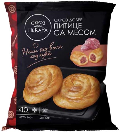 detail Burek s masem 900g SDP
