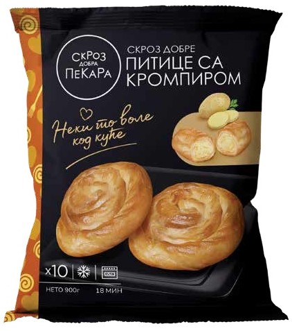 detail Burek s bramborami 900g SDP