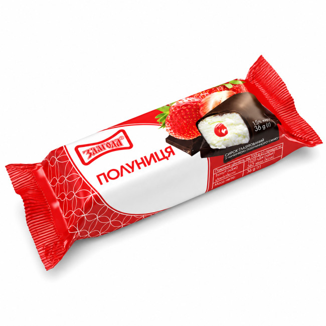 detail Tvarohový dezert s naplni Jahoda 36g Zlagoda