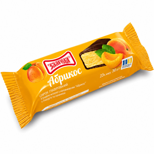 detail Tvarohové tyčinky s meruňkovou náplní 36g Zlagoda