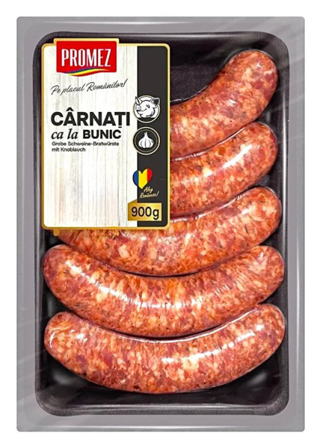 detail Vepřové klobásky (tlusté) 5ks 900g Promez