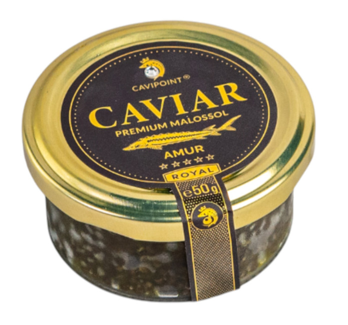 detail Černý kaviár diamand 50g