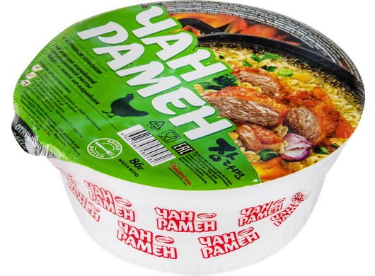 detail Chan Ramen s kuřecí příchutí 86g Doširak