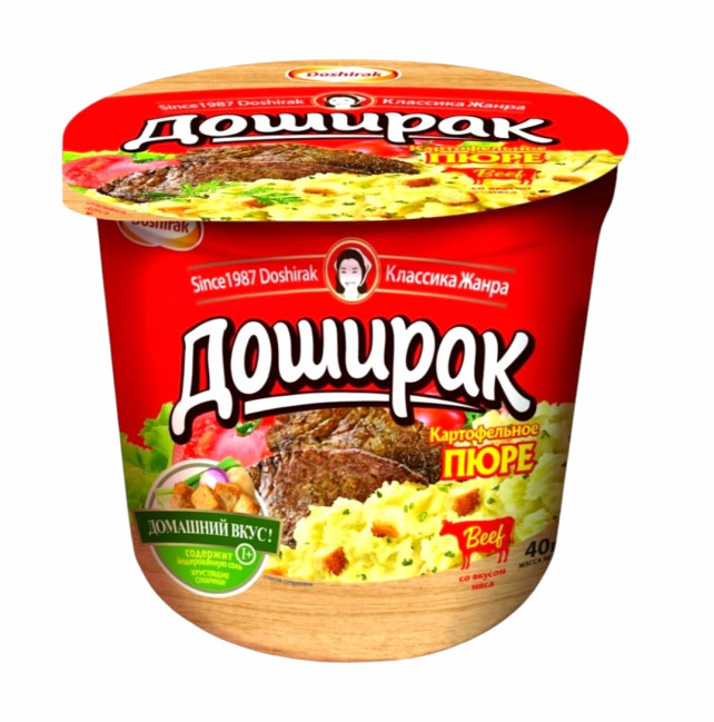 detail Bramborová kaše s masovou příchutí 40 g Doshirak