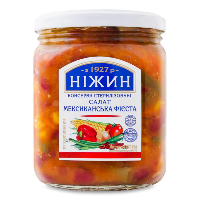 detail Salát Mexická fiesta 470g Nižin