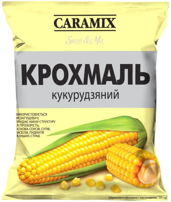 detail Kukuříčný škrob 200g CARAMIX