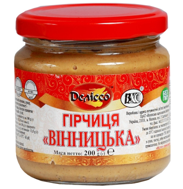 detail Hořčice „Vinnická“ 200 g Delisso