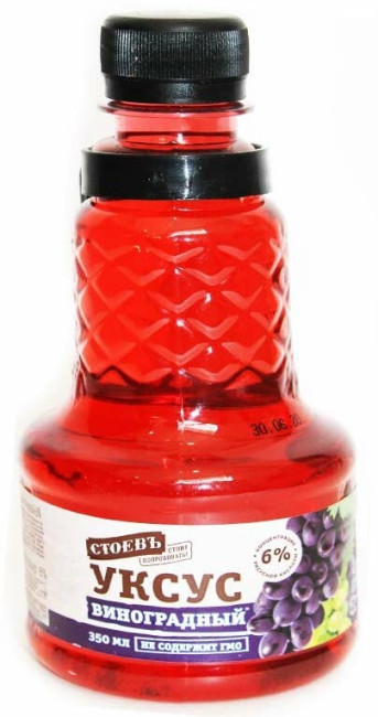 detail Hroznový ocet 6% 0,35L Stoev