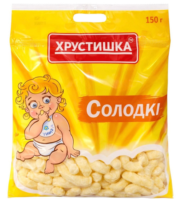 detail Kukuřičné tyčinky sladké neglazované TM 150g Chrustyška