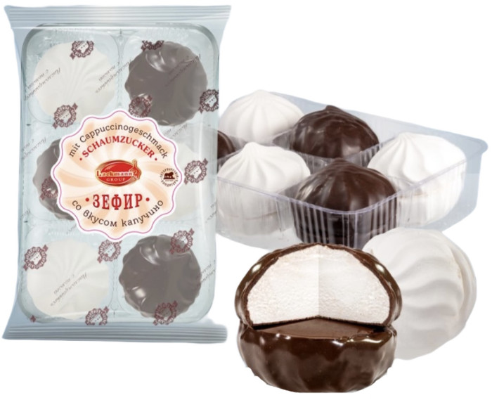 detail Zefír Kapučino 350g Lackmann