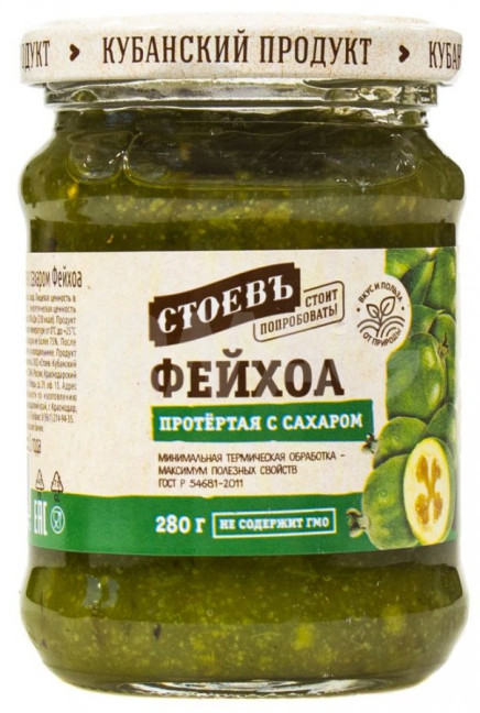 detail Fejchoa protláčená s cukrem 280g Stoev