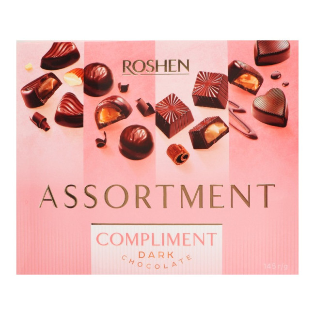 detail Bonboniéra Assorti COMPLIMENT 145 g Roshen