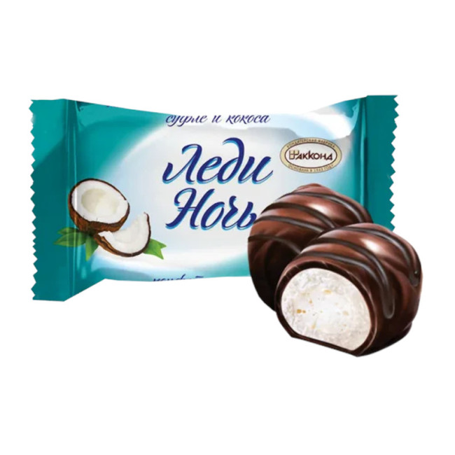 detail Bonbóny Lady Noc s kokosem 500 g Akkond