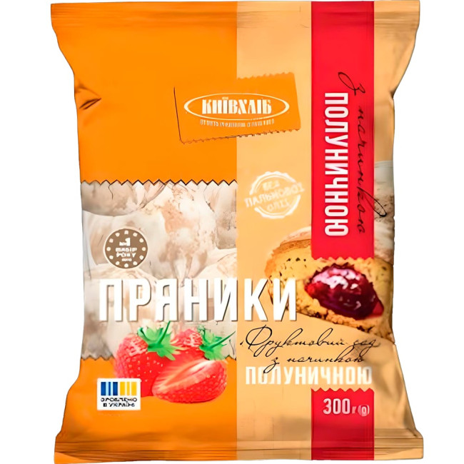detail Perníčky s jahodovou náplní 300g Kyivchlib