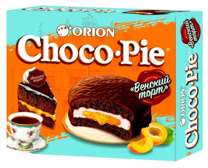 detail Choco Pie Vídeňský dort 12*30g Orion
