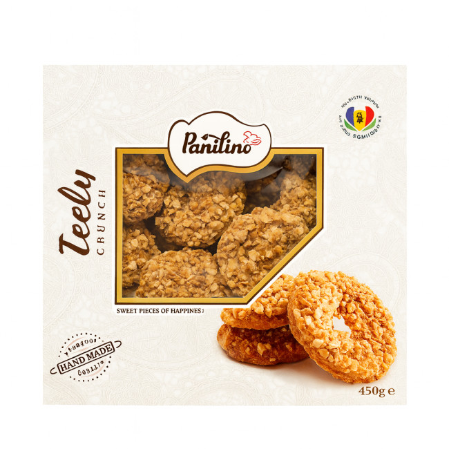 detail Sušenky Arašídové kroužky 450g Panilino