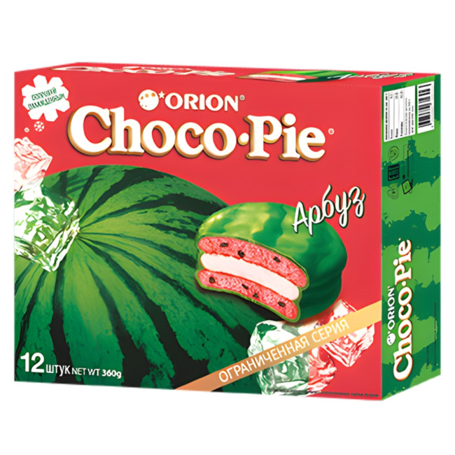 detail Choco Pie Meloun 12*30g Orion