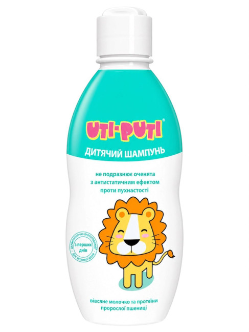 detail Dětský šampon s ovesným mlékem a proteiny 200g Uti-Puti