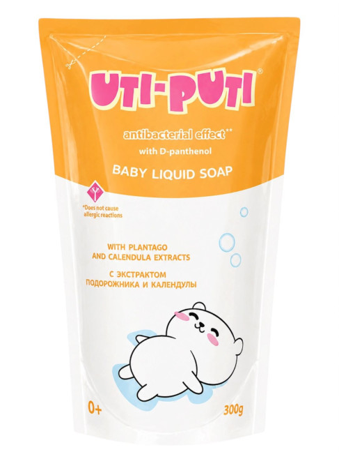 detail Tekuté dětské mýdlo s D-panthenolem 300g Uti-Puti