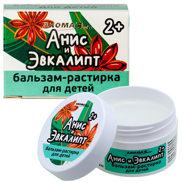 detail Balzám pro děti Anýz a Eukalyptus 2+ 45ml