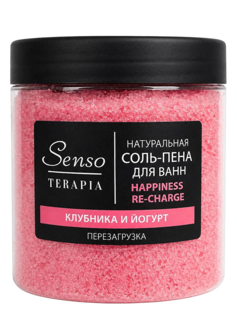detail Koupelová sůl Happiness re-charge 600g Senso Terapia
