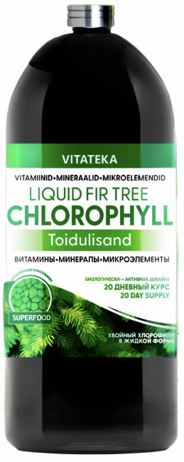 detail Tekutý jehličnatý chlorofyl 1L Vitateka
