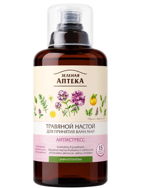 detail Bylinný roztok do koupele Antistres 750ml Z.A.