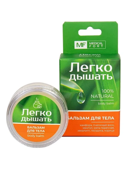 detail Tělový balzám Snadno dýchat 15ml MedicalFort
