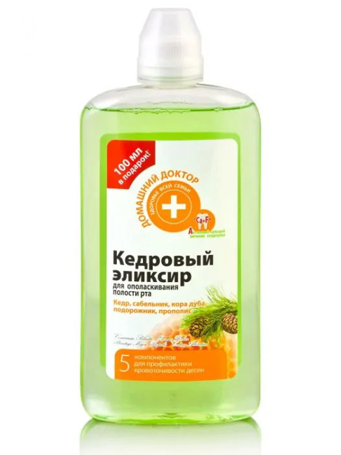 detail Elixír na vyplachování ust 500ml Cedrový D.D.