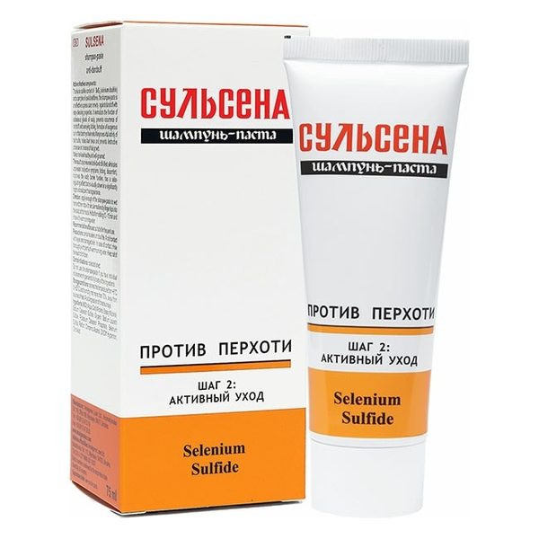detail Šampon-pasta SULSENA proti lupům 75ml