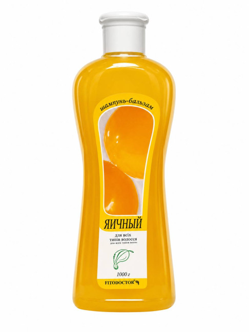 detail Šampon-balzam pro všechny typy vlasů Vejce 1L Fitodoctor