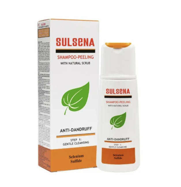 detail Šampon-peeling na vlasy a pokožku hlavy Sulsena 150ml